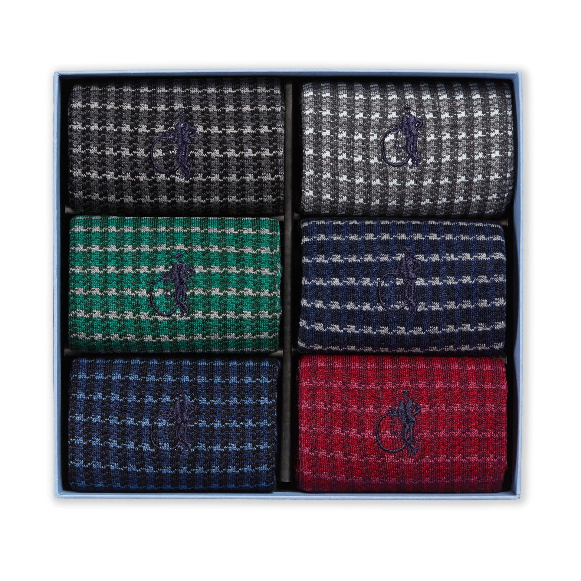 The Shaken &amp; Stirred Collection, 6 - Pair Box - London Sock Company