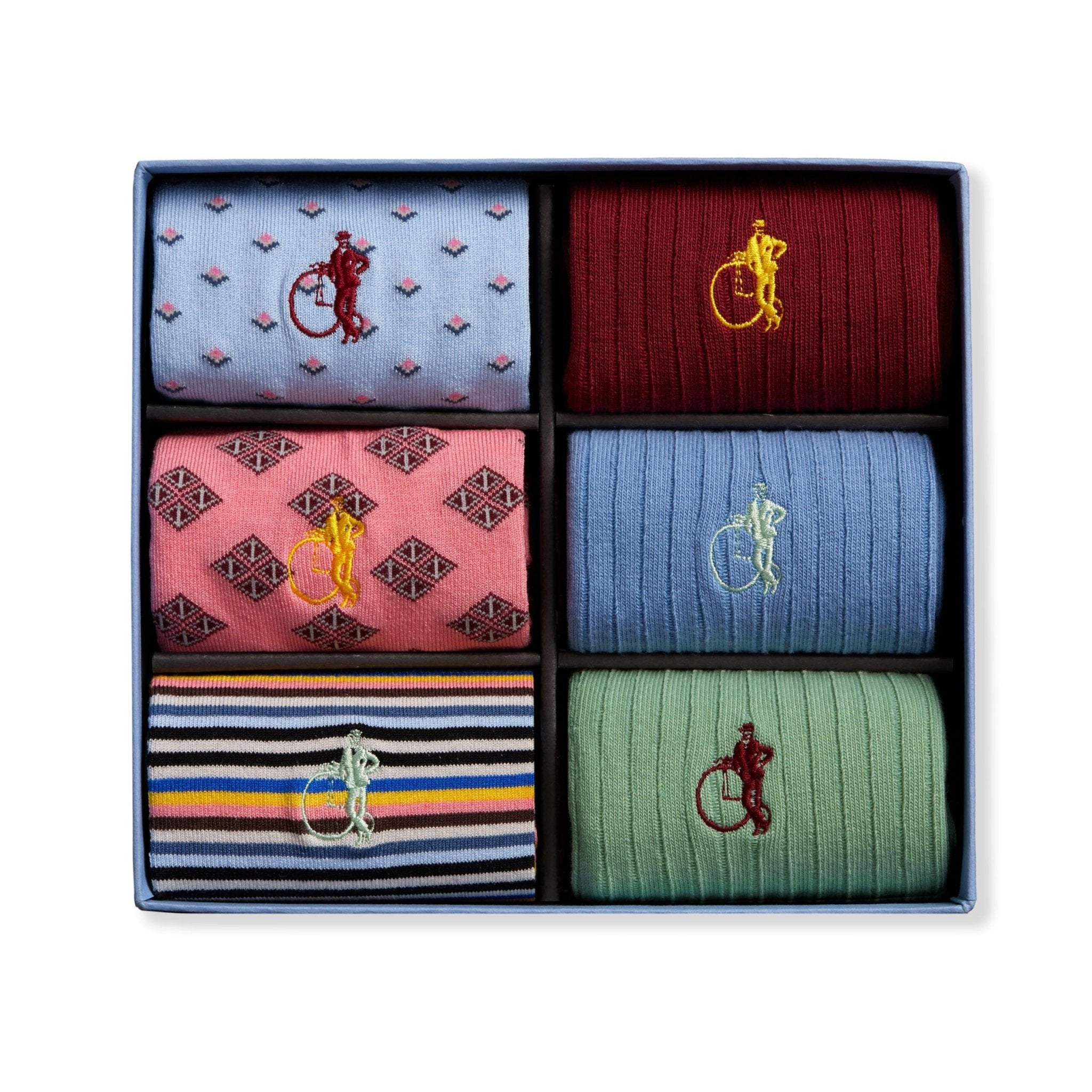 The Spotlight Collection II, 6 - Pair Box - London Sock Company