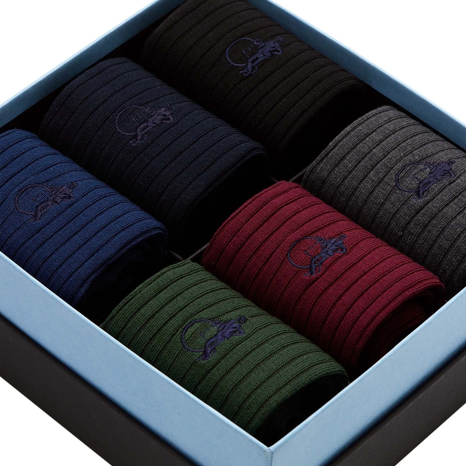 The Traditional Set, 6 - Pair Box - London Sock Company