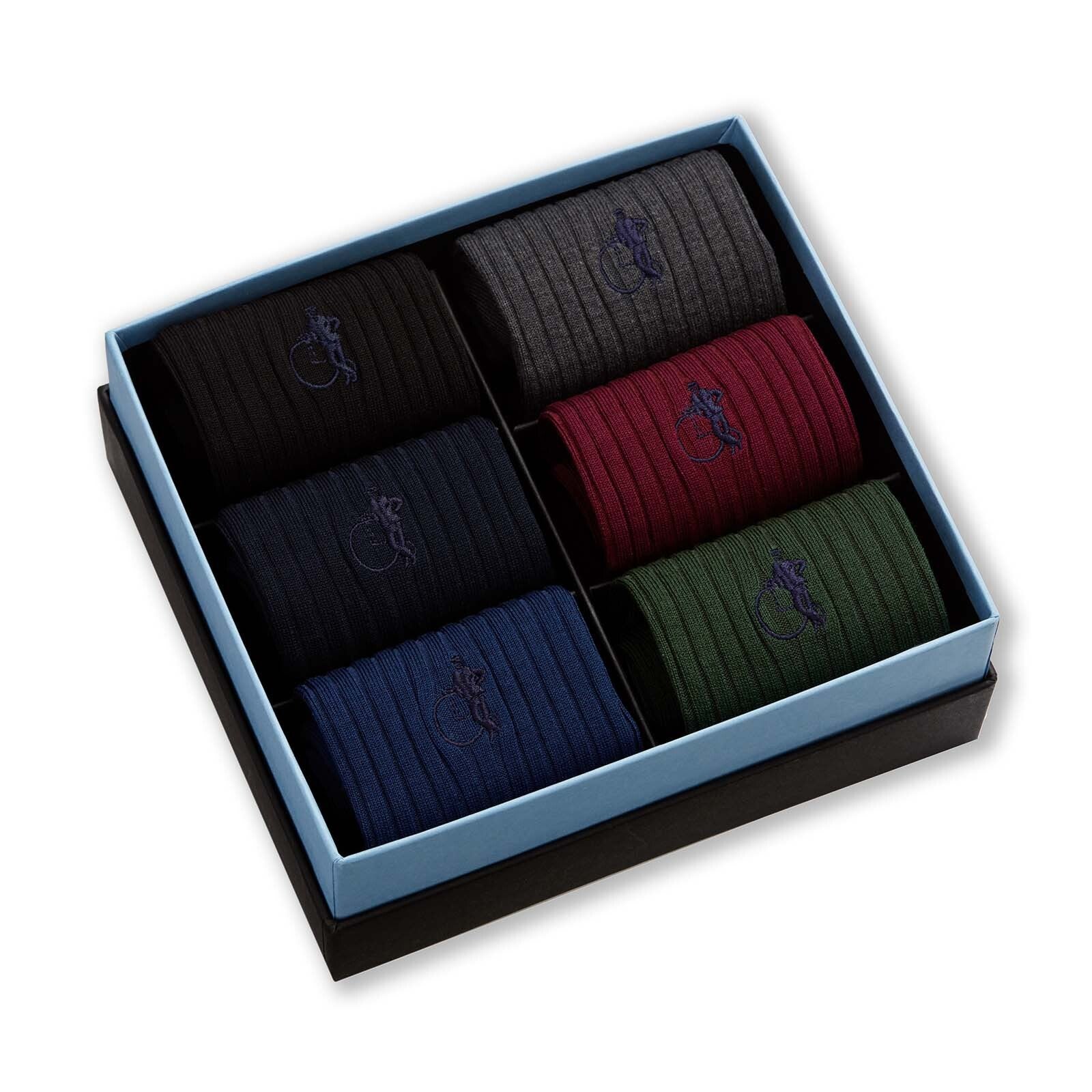 The Traditional Set, 6 - Pair Box - London Sock Company