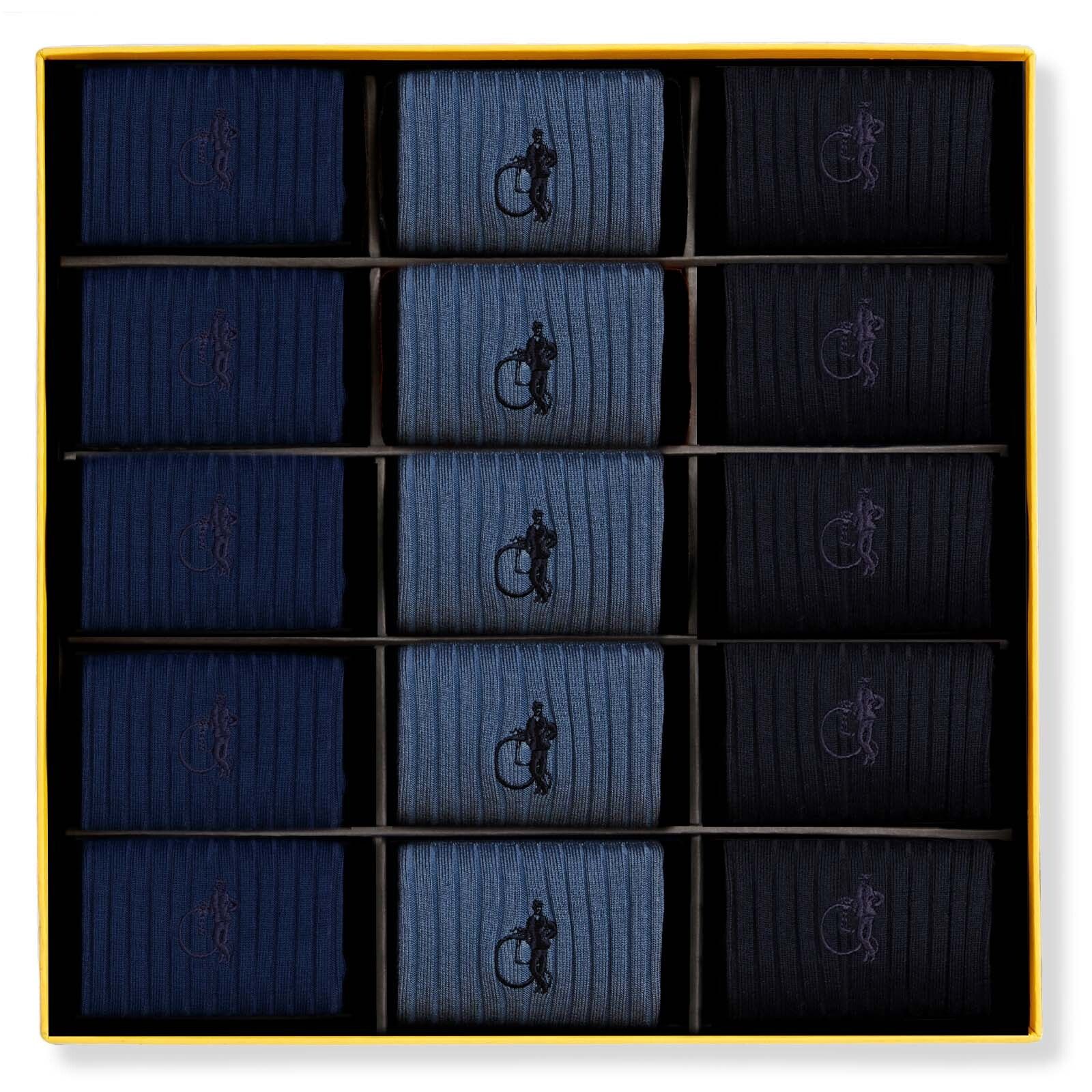 The Ultimate Blues, 15 - Pair Box - London Sock Company