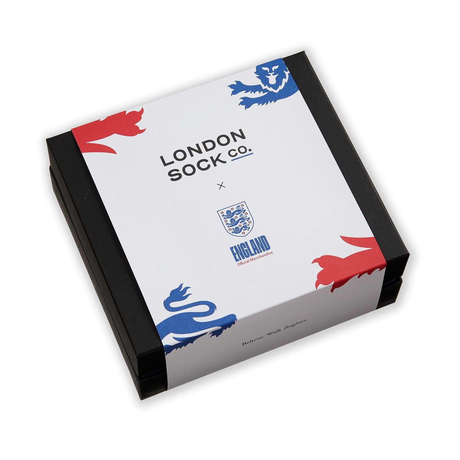 Three Lions Collection, 6 - Pair Box - London Sock Company