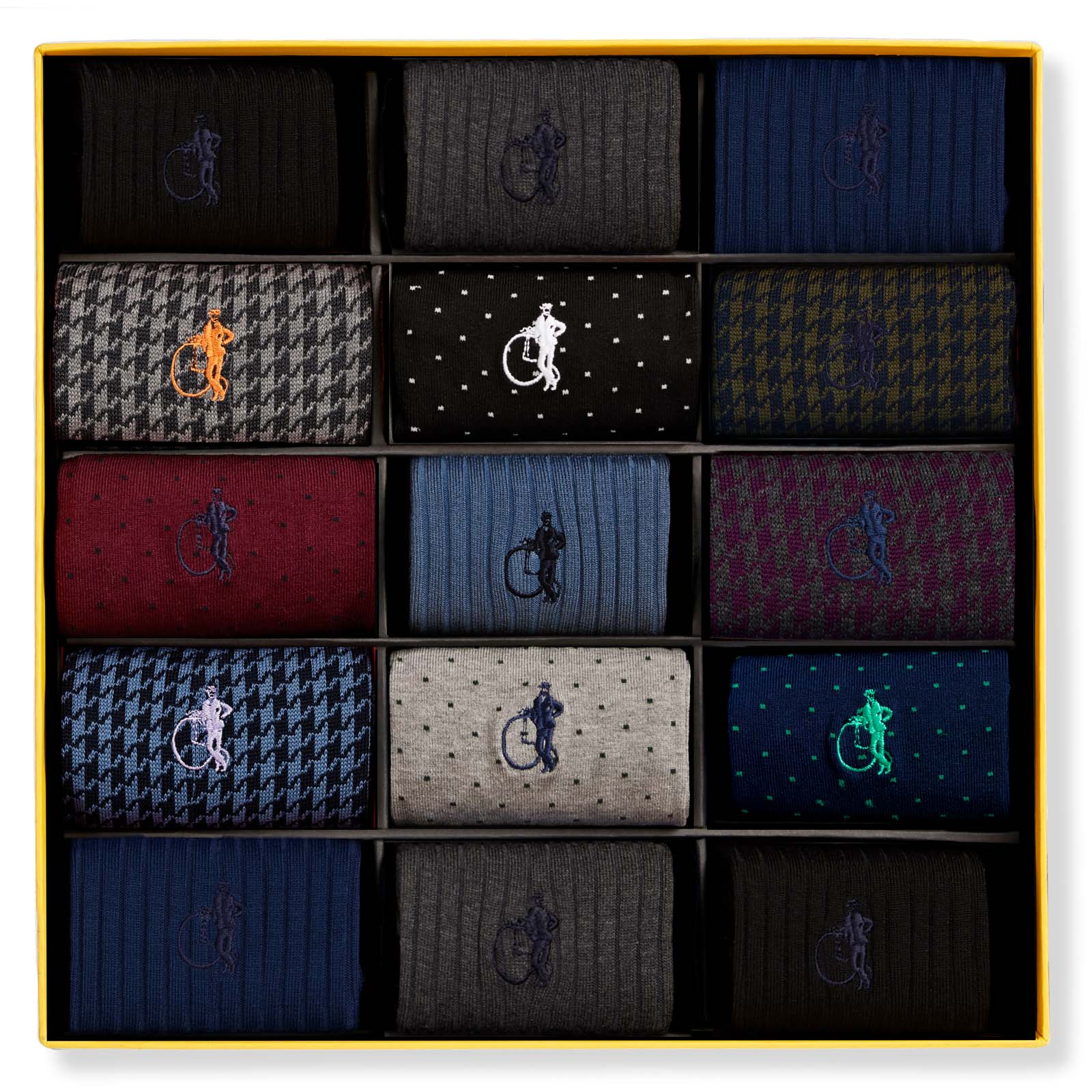 Ultimate Dash of Class, 15 - Pair Box - London Sock Company